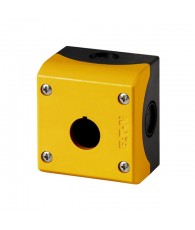 216536 Üres tokozat, sárga, 1 férőhely