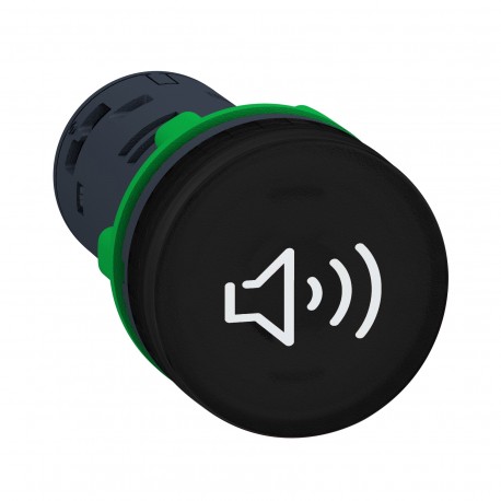 Harmony komplett műanyag berregő, O22, folyamatos/váltakozó, 24VAC/DC