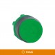 Harmony műanyag nyomógomb fej, O22, nyomó-nyomó, kiemelkedő, zöld