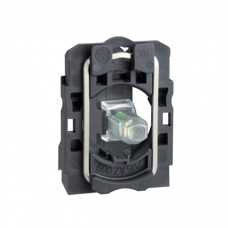 Harmony műanyag jelzőlámpa LED blokk rögzítő aljzattal, 230VAC, fehér