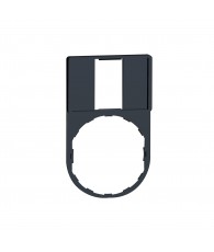 Harmony címketartó 30x50 mm, O22 készülékekhez, 18x27 mm felirati címke nélkül