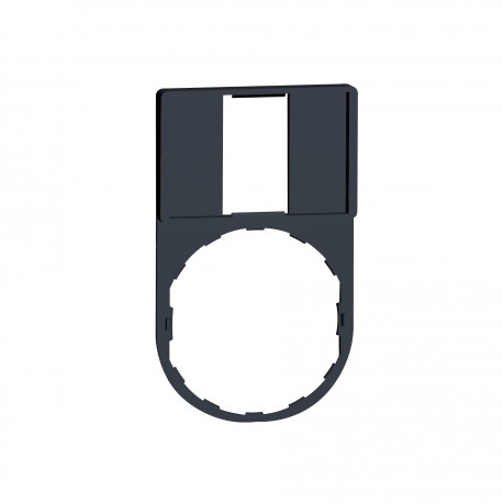 Harmony címketartó 30x50 mm, O22 készülékekhez, 18x27 mm felirati címke nélkül