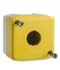 Harmony XALK tokozat vészleállítóhoz, sárga, üres, 1 kivágás