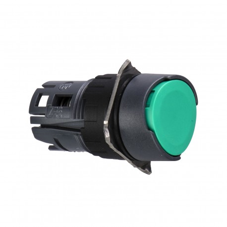 Harmony XB6 O16 nyomógombfej zöld