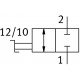 HE-2-QS-12 Lezárószelep