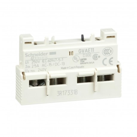 Segédérintkező blokk, homloklapi, Z+NY