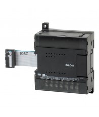 Analóg kimeneti modul CP sorozatú kompakt PLC-khez. 4 db 4-20mA, 0-20mA, 1-5V, 0-10V, +-10V kimenettel, mely 1/6000-es felbontás