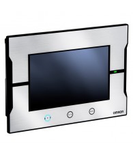 Programozható 7"-os touch-screen terminál 800x480 képpontos, 152 x 91 mm-es hasznos képernyofelülettel, színes (24 bit) teljes
