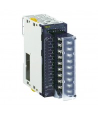 Gyors reagálású (15 µs Be, 80 µs Ki) NPN tranzisztoros kimeneti modul 16 db (egy közös ponttal) 0,5 A / 24 VDC terhelhetőséggel,