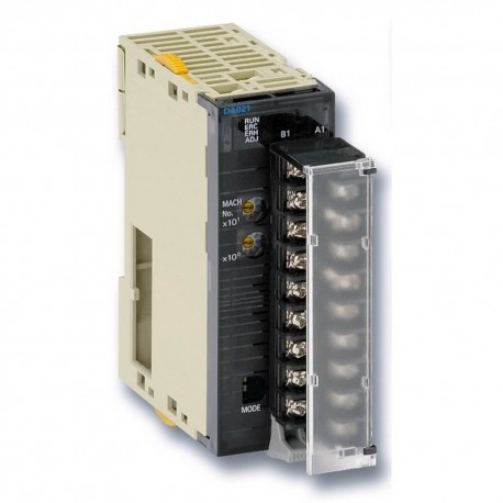 Nagyfelbontású analóg bemeneti modul 2 db 4-20 mA, 0-20mA, 0-10V, +-10V, 1-5V, 0-1,25V, -1,25 - +1,25V csatornánként választható