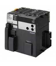 PLC központi egység, 100 k lépés beépített programtároló RAM-al, real time órával, 160 k szó 16 bites adattároló memória (DM, EM