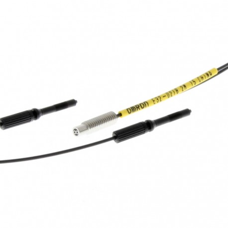 Tárgyreflexiós száloptika M4-es méretű szálvégződéssel, szálhosszúság: 2 m.