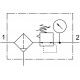 LFR-1/4-D-MINI Szűrőszabályozó
