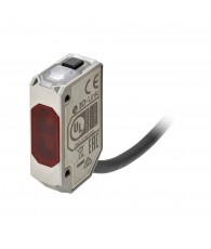 Photoelectric sensor, rectangular housing, stainless steel, red LED, background suppression, 200 mm, PNP, Light-ON/Dark-ON, IO-L