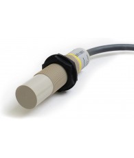 Proximity sensor, capacitive, M18, unshielded, 8 mm, DC, 3-wire, NPN-NC, 2 m cable