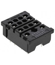 aljzat (2 váltóérintkezős, nyákba ültethető)