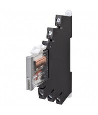 6mm-es I/O relé foglalattal, 6A, 48VAC/DC, csavaros csatlakozás