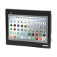 Programozható touch-screen terminál 800 x 480 képpontos, 221 x 133 mm-es hasznos képernyőfelülettel színes (65536 szín) teljes