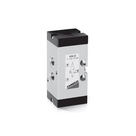 3/2-es diff.tol. pneumatikus szelep 438-34