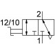 HE-3-QS-6 Lezárószelep