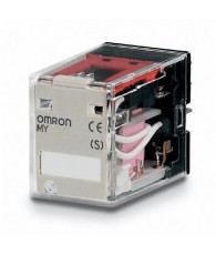 Ipari kisrelé 4 váltóérintkezővel, aljzatba helyezhető kivitel. Működtetőfeszültség: 24 VAC. Érintkezők maximális terhelhetősége