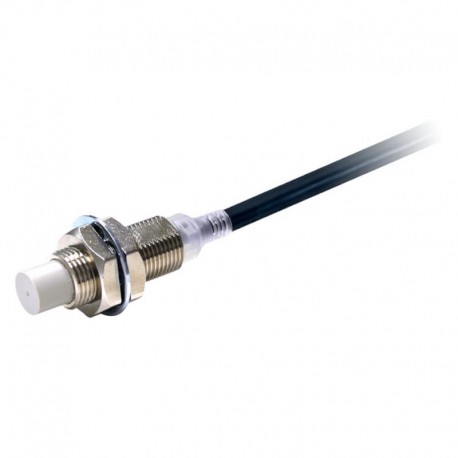 Proximity sensor, inductive, nickel-brass, short body, M12, unshielded, 8 mm, DC, 3-wire, PNP NO, IO-Link COM3, 2 m cable