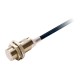 Proximity sensor, inductive, nickel-brass, short body, M18, shielded, 8 mm, DC, 3-wire, PNP NO, IO-Link COM3, 2 m cable