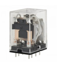 Nyomtatott áramköri relé 24 VDC tekercsfeszültséggel.