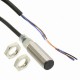 Proximity sensor, LITE, inductive, nickel-brass, short body, M12, shielded, 4 mm, DC, 3-wire, PNP-NO, 2 m cable