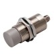 Proximity sensor, inductive, nickel-brass, long body, M30, unshielded, 30 mm, DC, 3-wire, PNP NO, IO-Link COM3, M12 connector