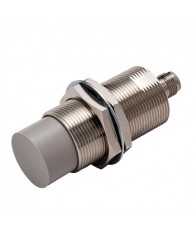 Proximity sensor, inductive, nickel-brass, long body, M30, unshielded, 30 mm, DC, 3-wire, PNP NO, IO-Link COM3, M12 connector