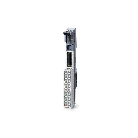 SIMATIC ET 200SP, BaseUnitBU15-P16+A10+2D, BU type A0,Push-in terminals, with 10 AUXterminals, New load group, WxH:15 mmx141