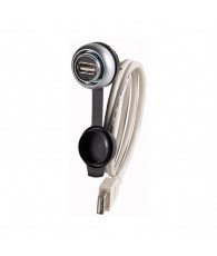 107412 - USB A/A aljzat, csatlakozóvezetékkel