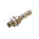 Proximity sensor, inductive, short brass body M8, shielded, 4 mm, DC, 3-wire, PNP NO, IO-Link COM3, M8 connector 3 pin