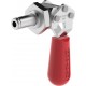 Straight line action clamp