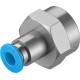 QSF-3/8-6-B  dugaszolható csatlakozó