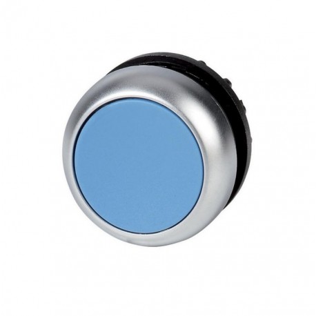 216600 - Nyomógomb, lapos, kék