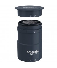 Harmony XVU O60 fényoszlop alapegység, fekete, fedéllel, 24VAC/DC