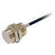 Proximity sensor, inductive, nickel-brass, short body, M30, shielded, 15 mm, DC, 3-wire, PNP NO, IO-Link COM3, 2 m cable