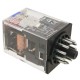 Relay, plug-in, 11-pin, 3PDT, 10 A, mech & LED indicator, test button, coil suppression
