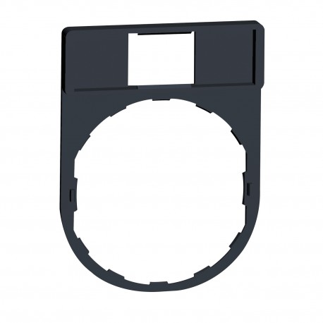 Harmony címketartó 30x40 mm, O22 készülékekhez, 8x27 mm felirati címke nélkül