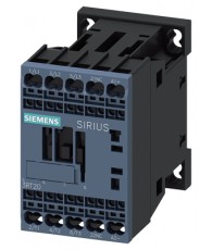 power contactor, AC-3e/AC-3, 9 A, 4 kW / 400 V, 3-pole, 24 V DC, auxiliary contacts: 1 NC, spring-loaded terminal, size: S00