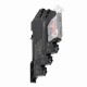 Slimline relay 6 mm incl. socket, SPDT, 6 A, Screw terminals, 24 VAC/DC