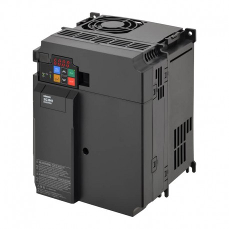 M1 AC Drive, 3.7 kW (HD), 17.5 A (HD), 200 VAC, 1~ input, OLV/CLV control, STO (wired), max. output freq. 590 Hz