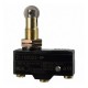 General purpose basic switch, panel mount roller plunger, SPDT, 0.1 A micro load, high sensitive, screw terminals