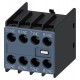 auxiliary switch, on the front, 4 NC, 51/52, 61/62, 71/72, 81/82, current path: 1 NC, 1 NC, 1 NC, 1 NC, screw terminal, physical