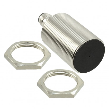 Induktív érzékelő M30-as átmérő, érzékelési távolság 15mm, PNP NO kimenet, M12-es csatlakozóval