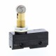 General purpose basic switch, panel mount roller plunger, SPDT, 15 A, solder terminals