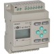 Kompakt programozható relé központi egység, kezelő gombokkal, LCD kijelzős változatban, 6 db 24 VDC PNP/NPN digitális bemenettel